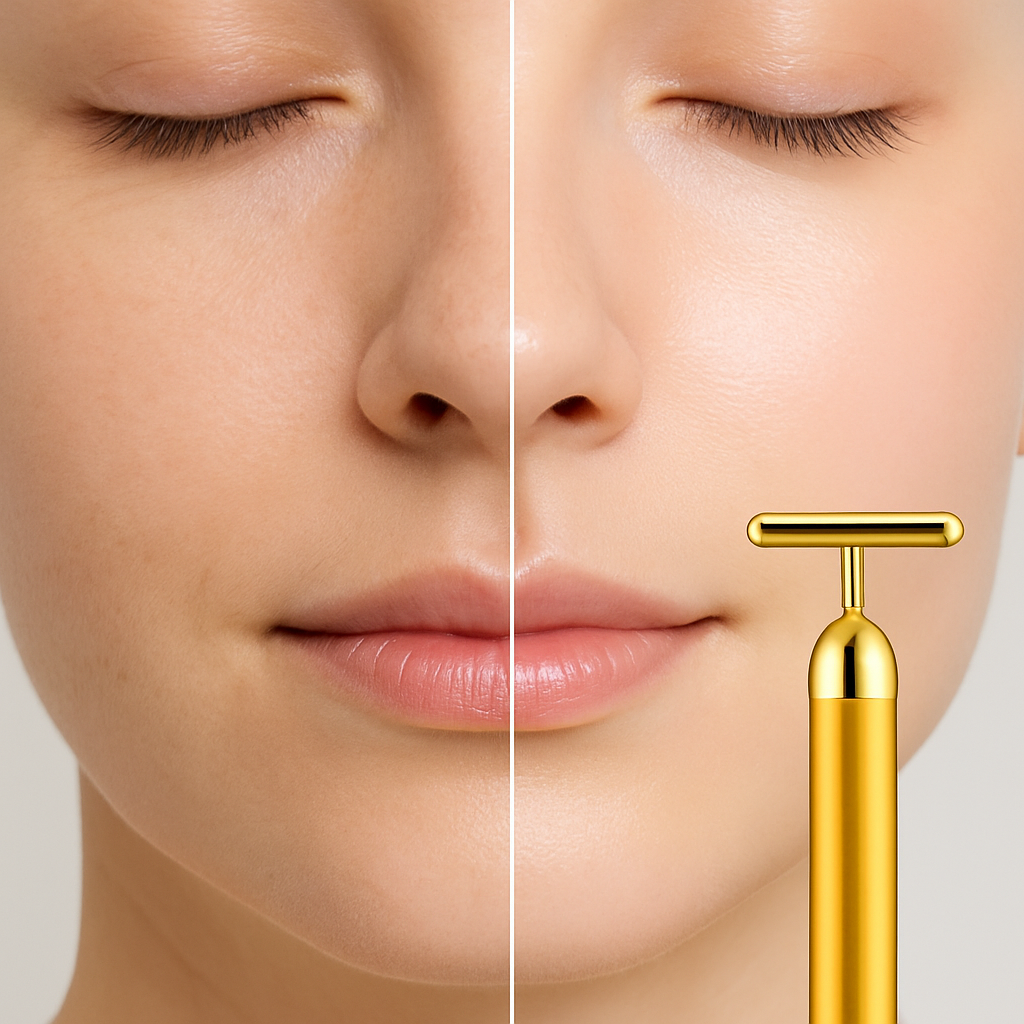 GlamAir® 24K Gold Facial Roller