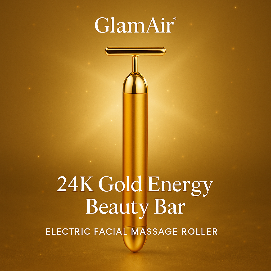GlamAir® 24K Gold Facial Roller