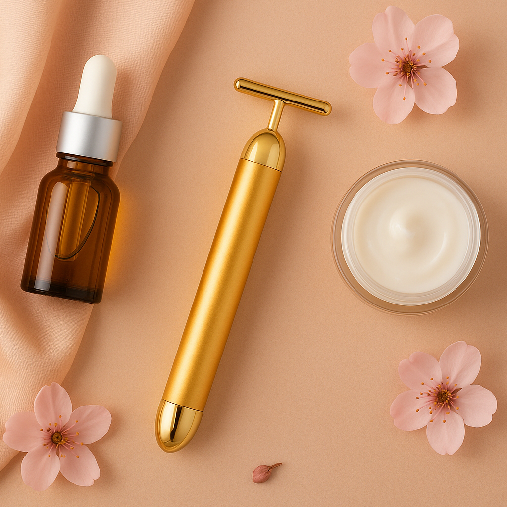 GlamAir® 24K Gold Facial Roller